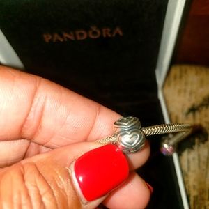 Pandora chrome heart charm